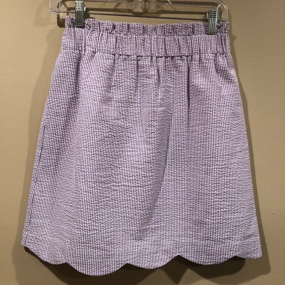 Lauren James Seersucker Skirt